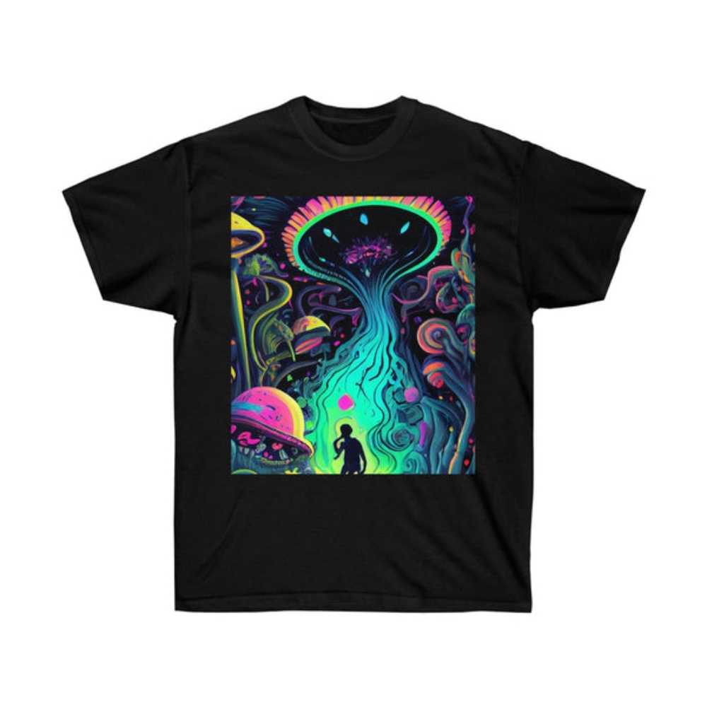 Alien Mushroom Unisex T-shirt